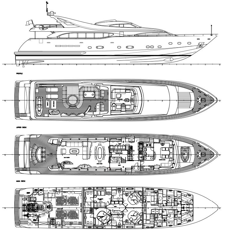 2005 CUSTOM LINE 112' 